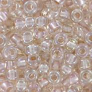 Miyuki rocailles kralen 6/0 - Pearlized effect crystal blush ab 6-3641
